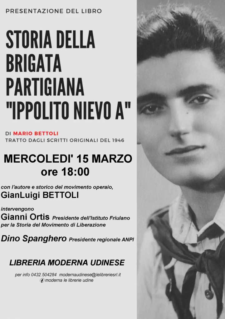 Storia Della Brigata Partigiana Ippolito Nievo A Presentazione A